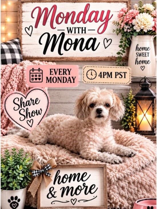 all Other - 🏠 Monday with Mona 🏠Home, Handcrafted & More 🪎🎁 🕓 4pm  PST  🎁🪎🎁 💥 Tag 2